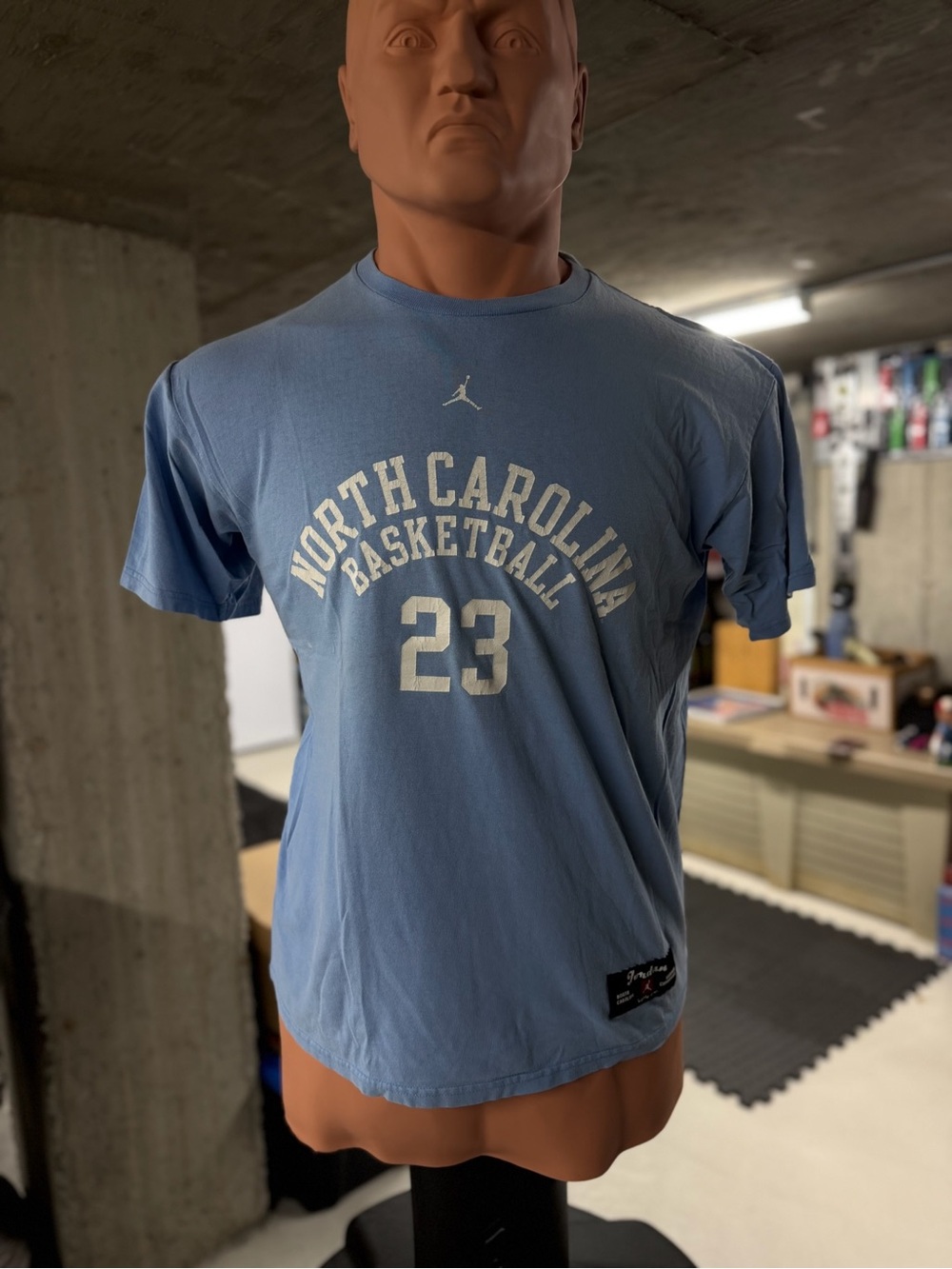 Jordan North Carolina Basketball 23 Short Sleeve Tee - Light Blue